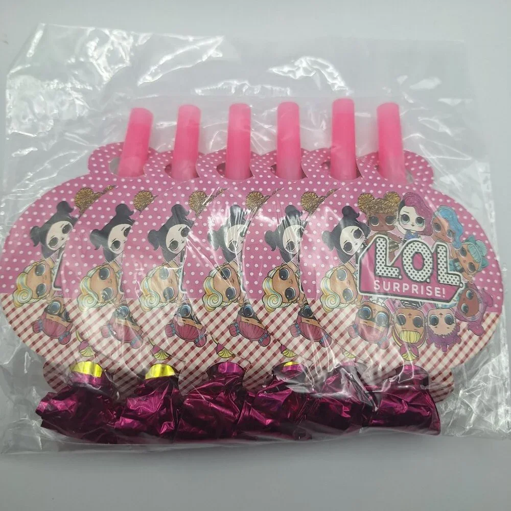 Party Supplies Pack Balloons Whistles Cutouts‎ Decorations Streamers